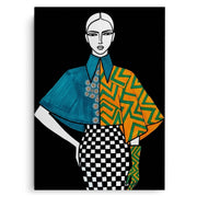 Modern Fashion Illustration - Canvas
