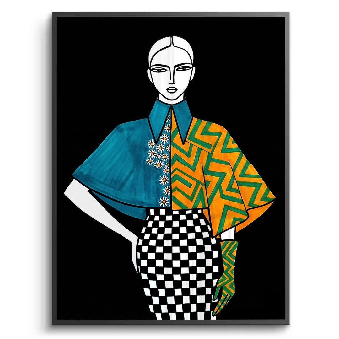2Modern Fashion Illustration - Fine Art