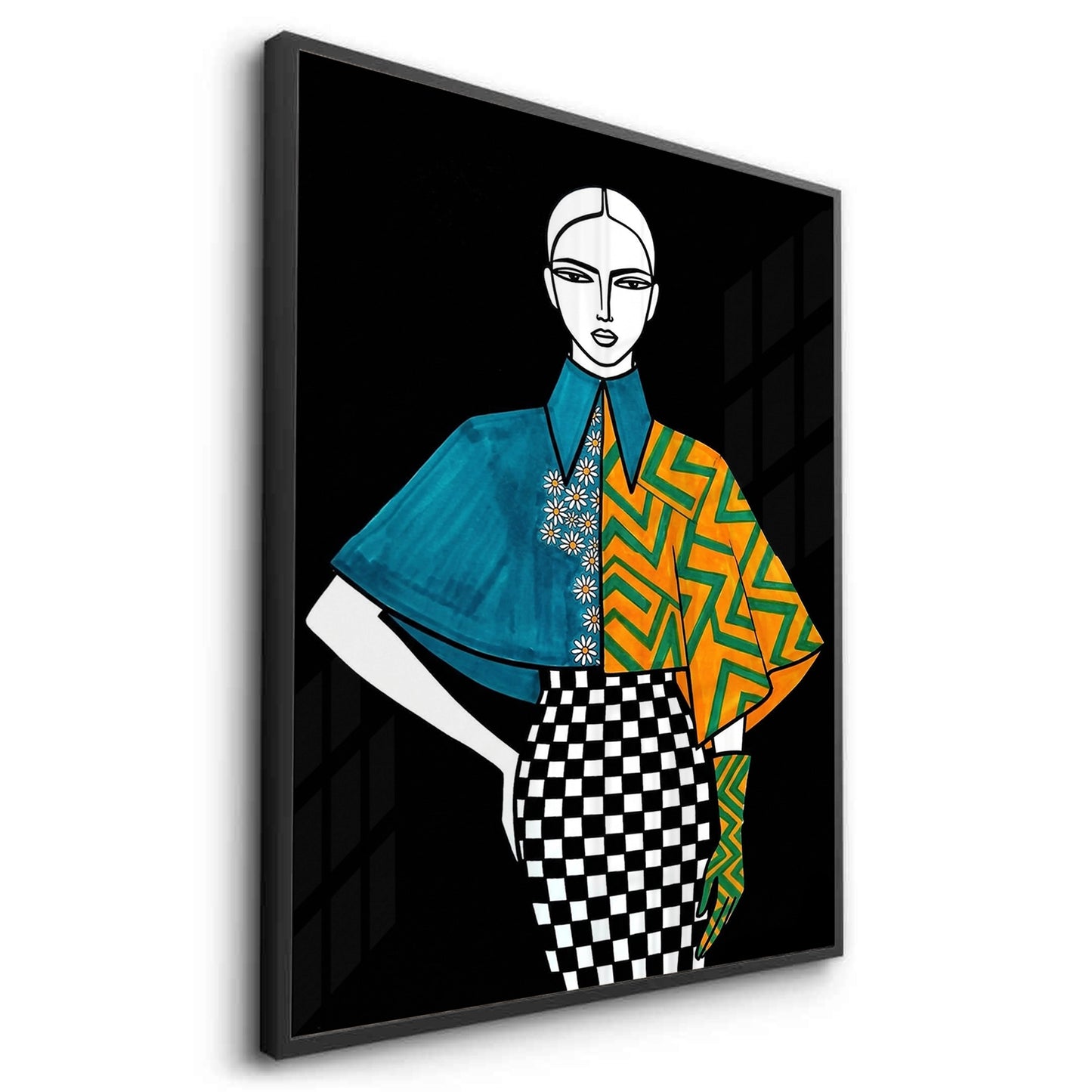 2Modern Fashion Illustration - Fine Art