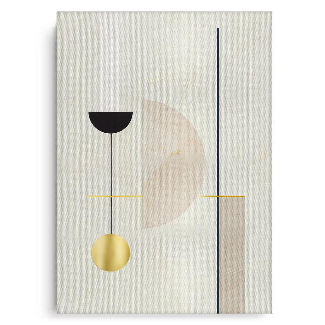 2Modern Geometric Set of 3 - Canvas