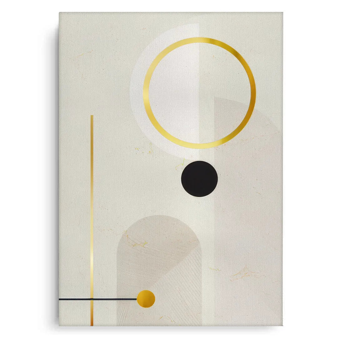 Modern Geometric Set of 3 - Canvas - Jasmineart.ae