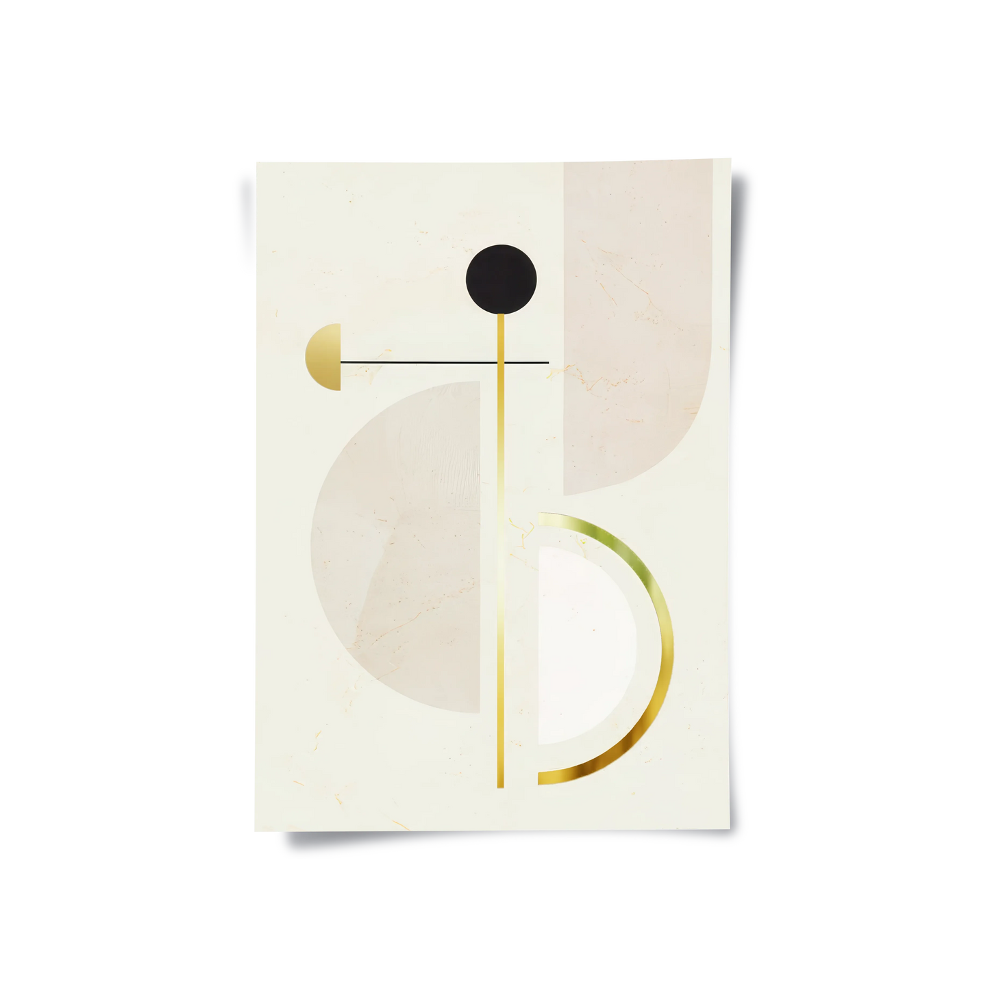 2Modern Geometric Set of 3 - Poster