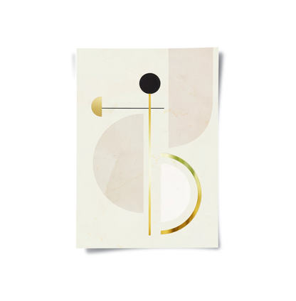 Modern Geometric Set of 3 - Poster