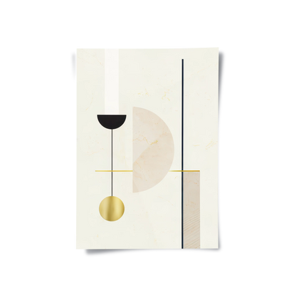 Modern Geometric Set of 3 - Poster