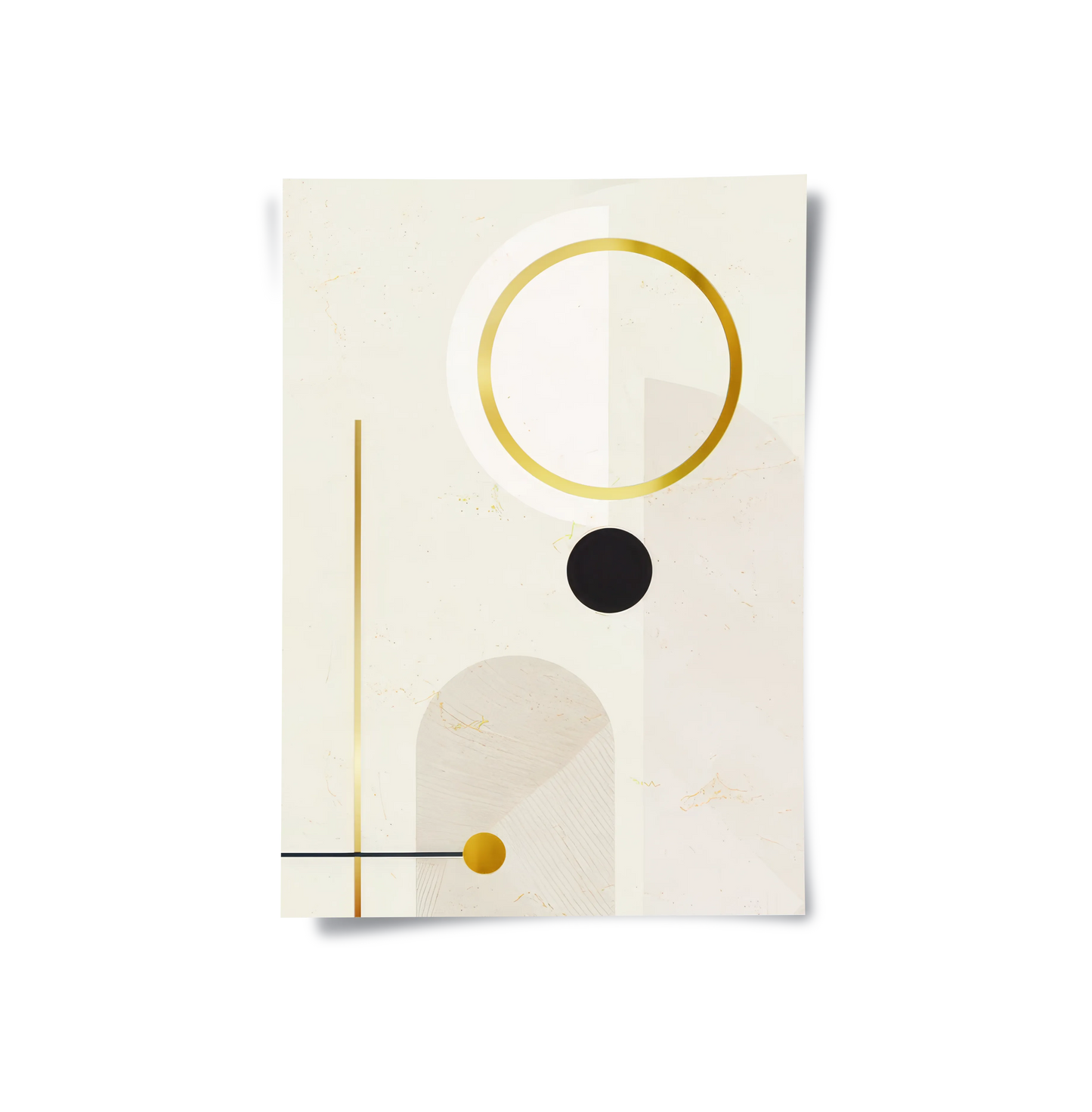 2Modern Geometric Set of 3 - Poster