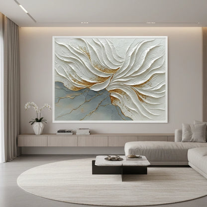 Modern Gilded Kintsugi Painting #MGKI220