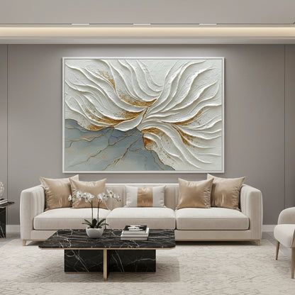 Modern Gilded Kintsugi Painting #MGKI220