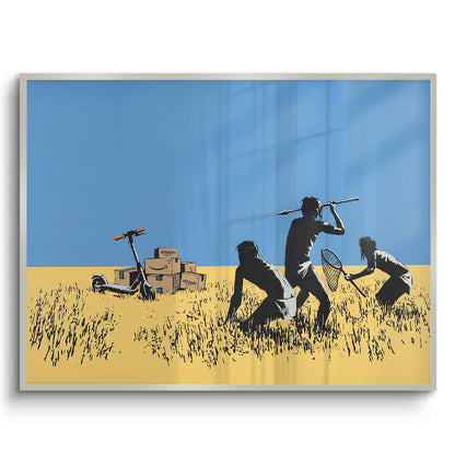 Modern Hunter - Fine Art