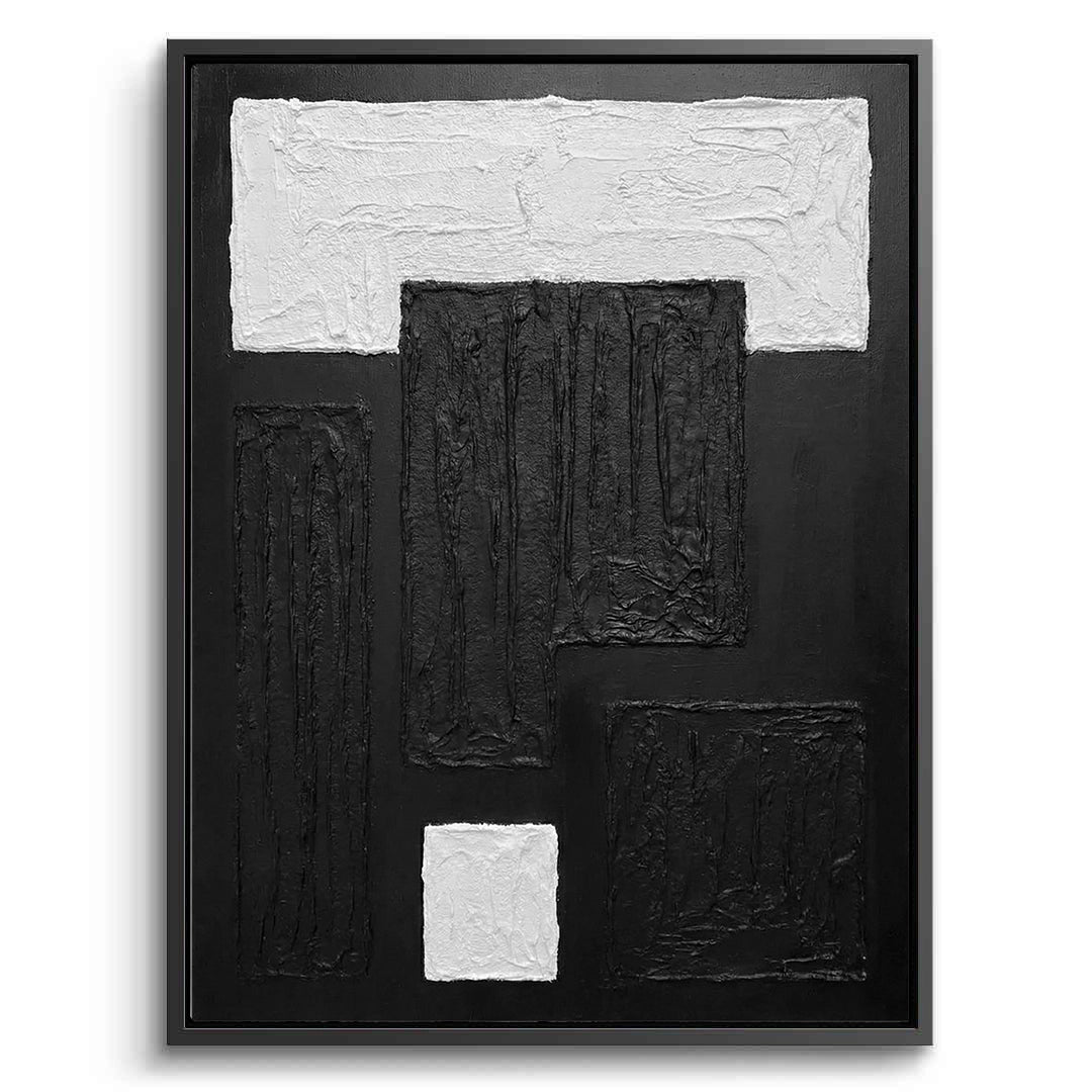 2Modern Industrial Patchwork Painting #MIPA440