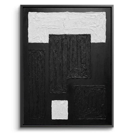 Modern Industrial Patchwork Painting #MIPA440