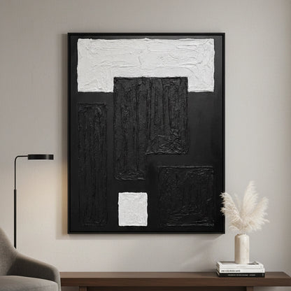 Modern Industrial Patchwork Painting #MIPA440