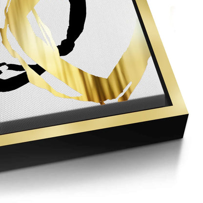 Modern Interlocking Rings - Canvas