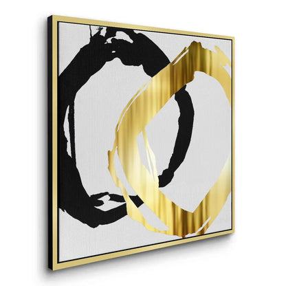 Modern Interlocking Rings - Canvas