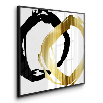 Modern Interlocking Rings - Fine Art