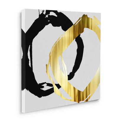 Modern Interlocking Rings - Canvas
