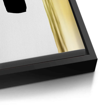 Modern Minimalist Gold - Canvas