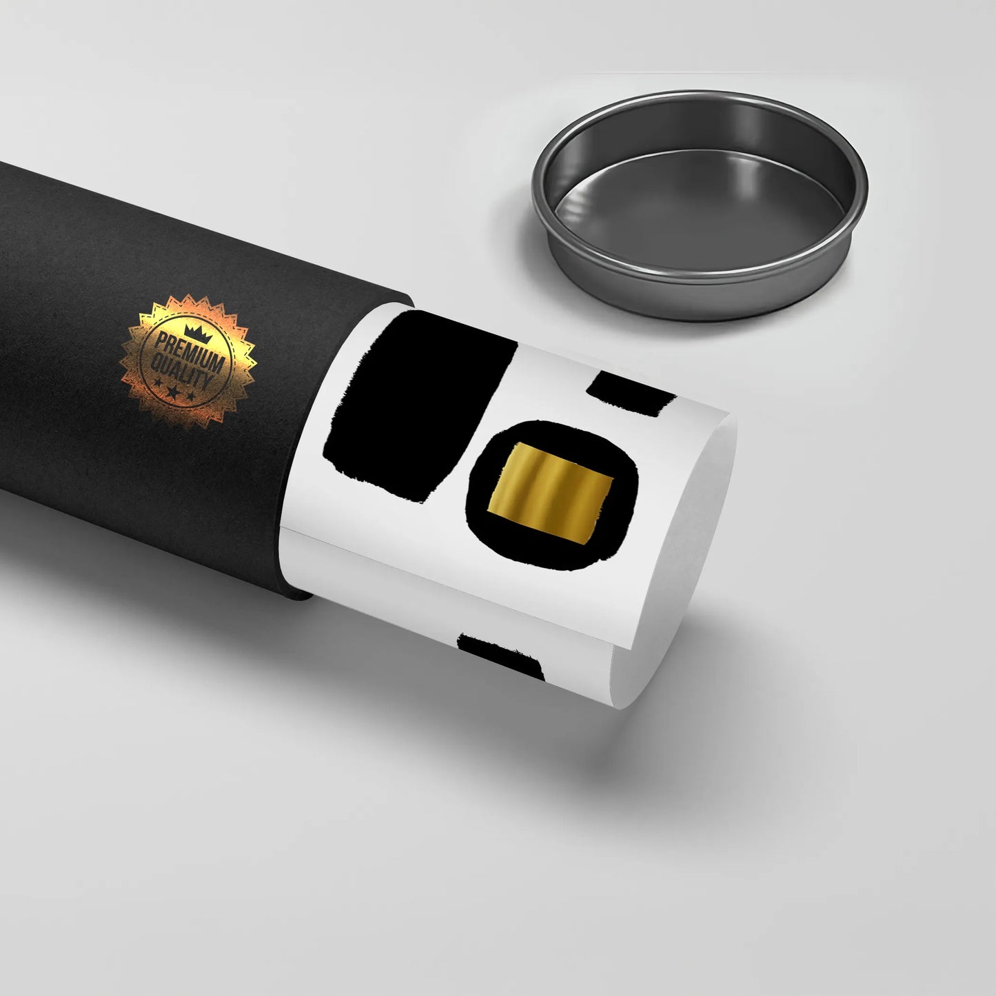 2Modern Minimalist Gold - Poster