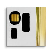 Modern Minimalist Gold - Canvas - Jasmineart.ae