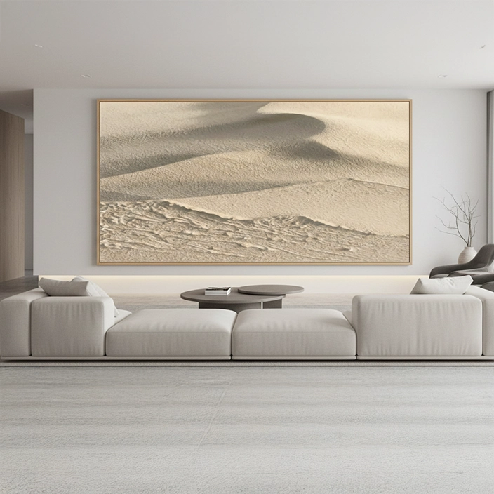 2Modern Neutral Desert Painting #MNDE330