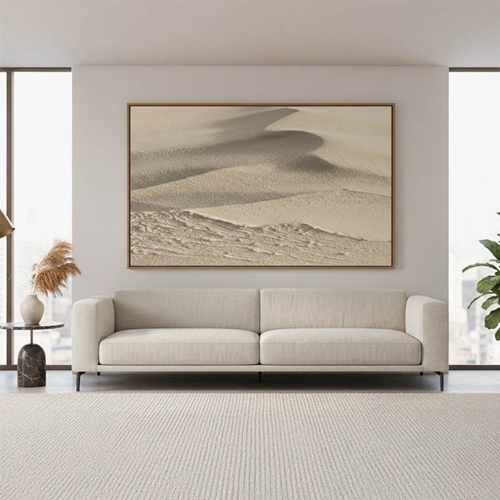 2Modern Neutral Desert Painting #MNDE330