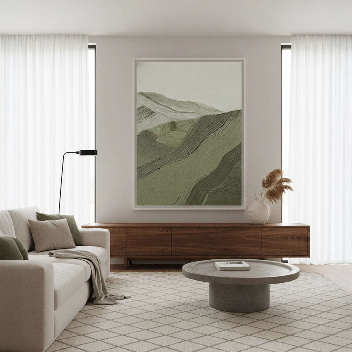 2Modern Olive Hill Painting #MOHI330