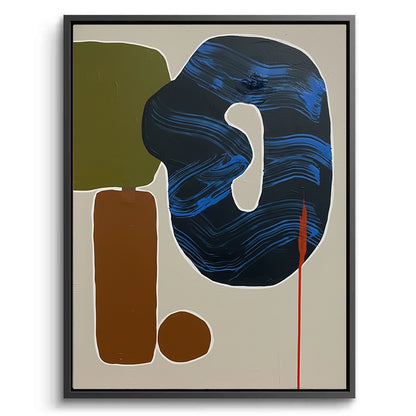 Modern Organic Geometric Painting #MOGE110