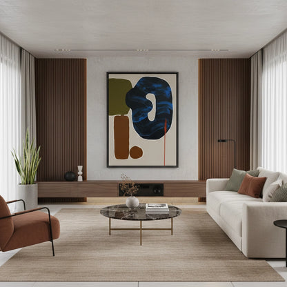Modern Organic Geometric Painting #MOGE110