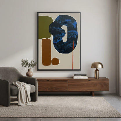 Modern Organic Geometric Painting #MOGE110