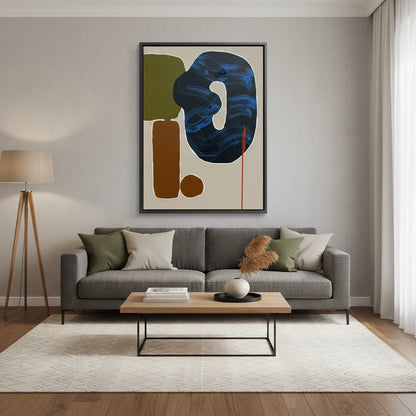 Modern Organic Geometric Painting #MOGE110