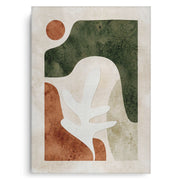 Modern Organic Shapes Abstract - Canvas