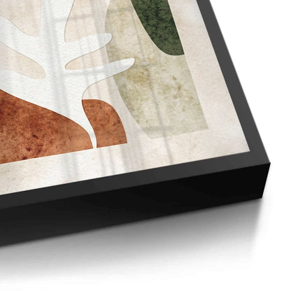 Modern Organic Shapes Abstract - Fine Art