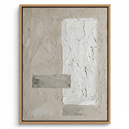 Modern Plaster Geometric Painting #MPGE440