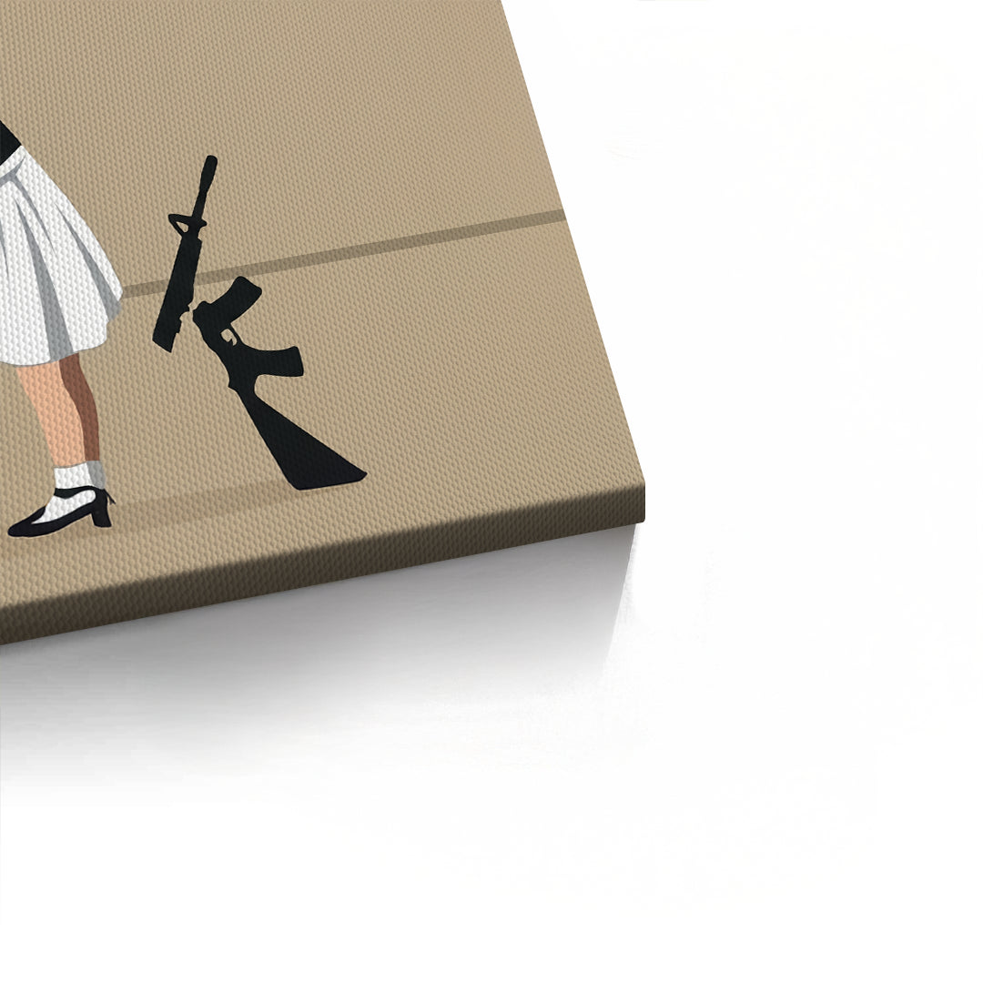 2Modern Political Satire Art - Canvas