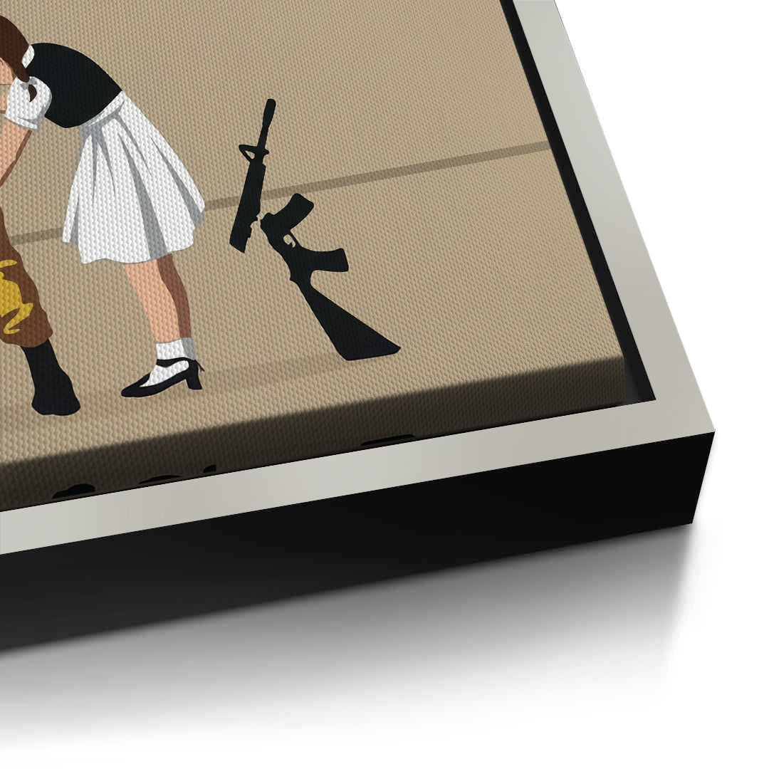 2Modern Political Satire Art - Canvas