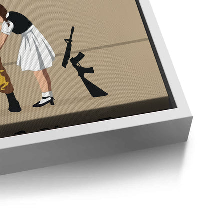 Modern Political Satire Art - Canvas