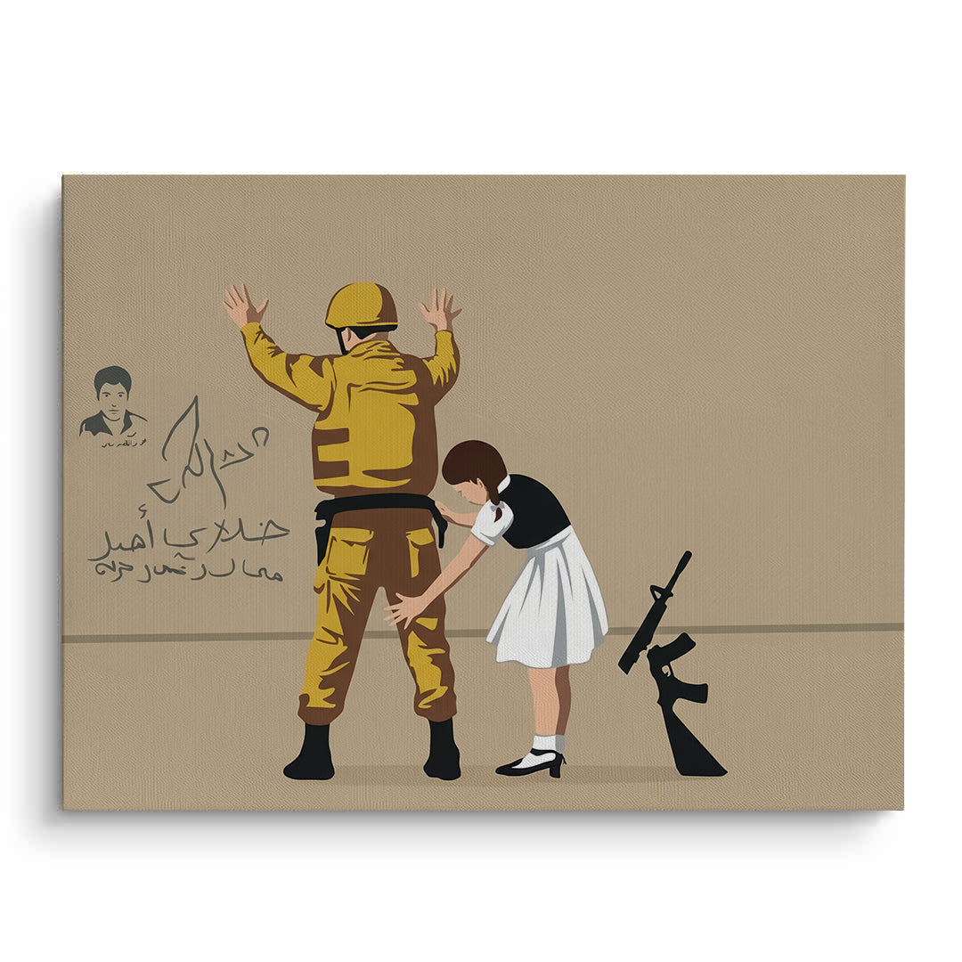 2Modern Political Satire Art - Canvas
