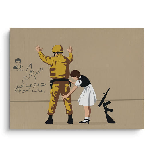 Modern Political Satire Art - Canvas