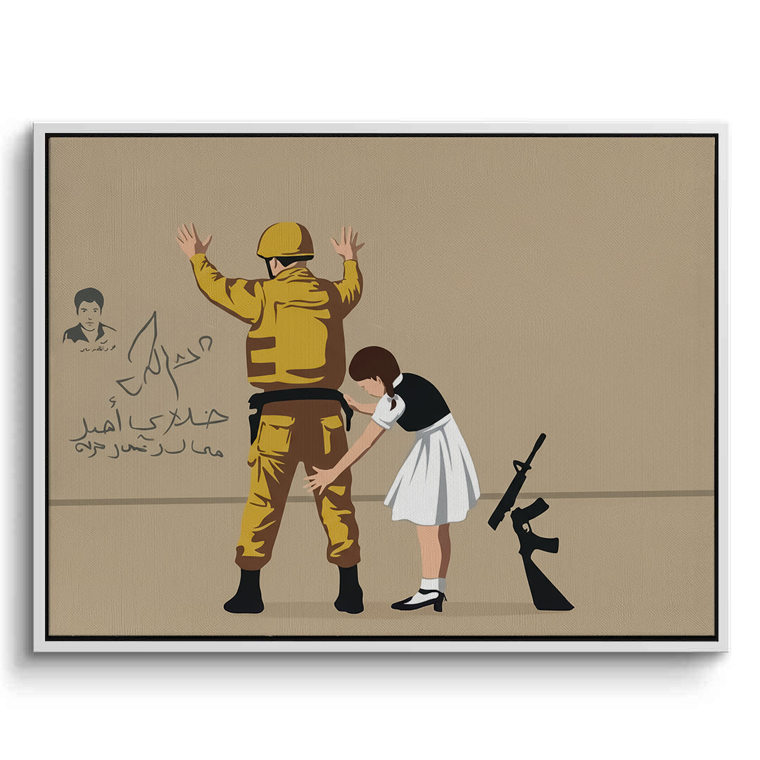 2Modern Political Satire Art - Canvas
