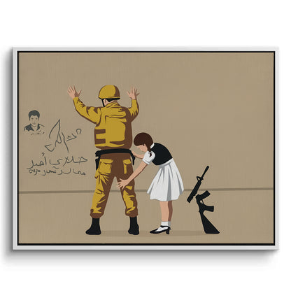Modern Political Satire Art - Canvas