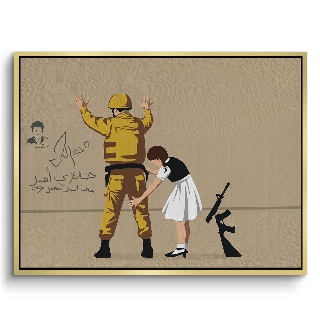 2Modern Political Satire Art - Canvas