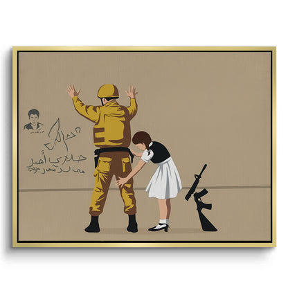 Modern Political Satire Art - Canvas