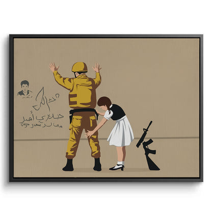 Modern Political Satire Art - Canvas