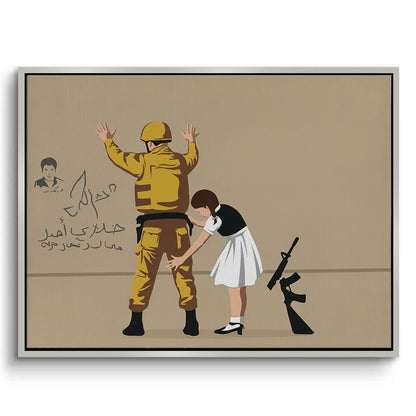 Modern Political Satire Art - Canvas