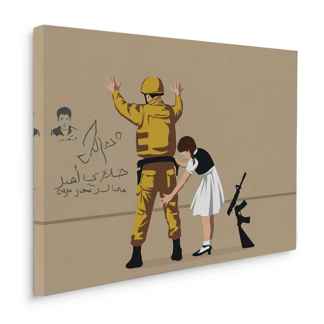 2Modern Political Satire Art - Canvas