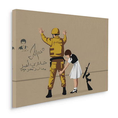 Modern Political Satire Art - Canvas