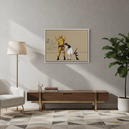 Modern Political Satire Art - Canvas