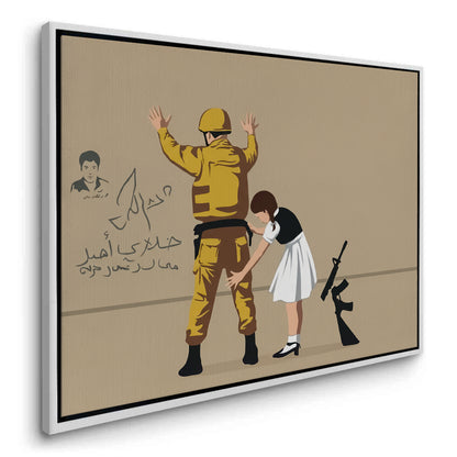 Modern Political Satire Art - Canvas