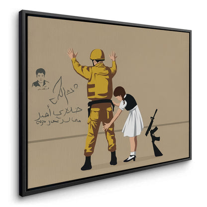 Modern Political Satire Art - Canvas