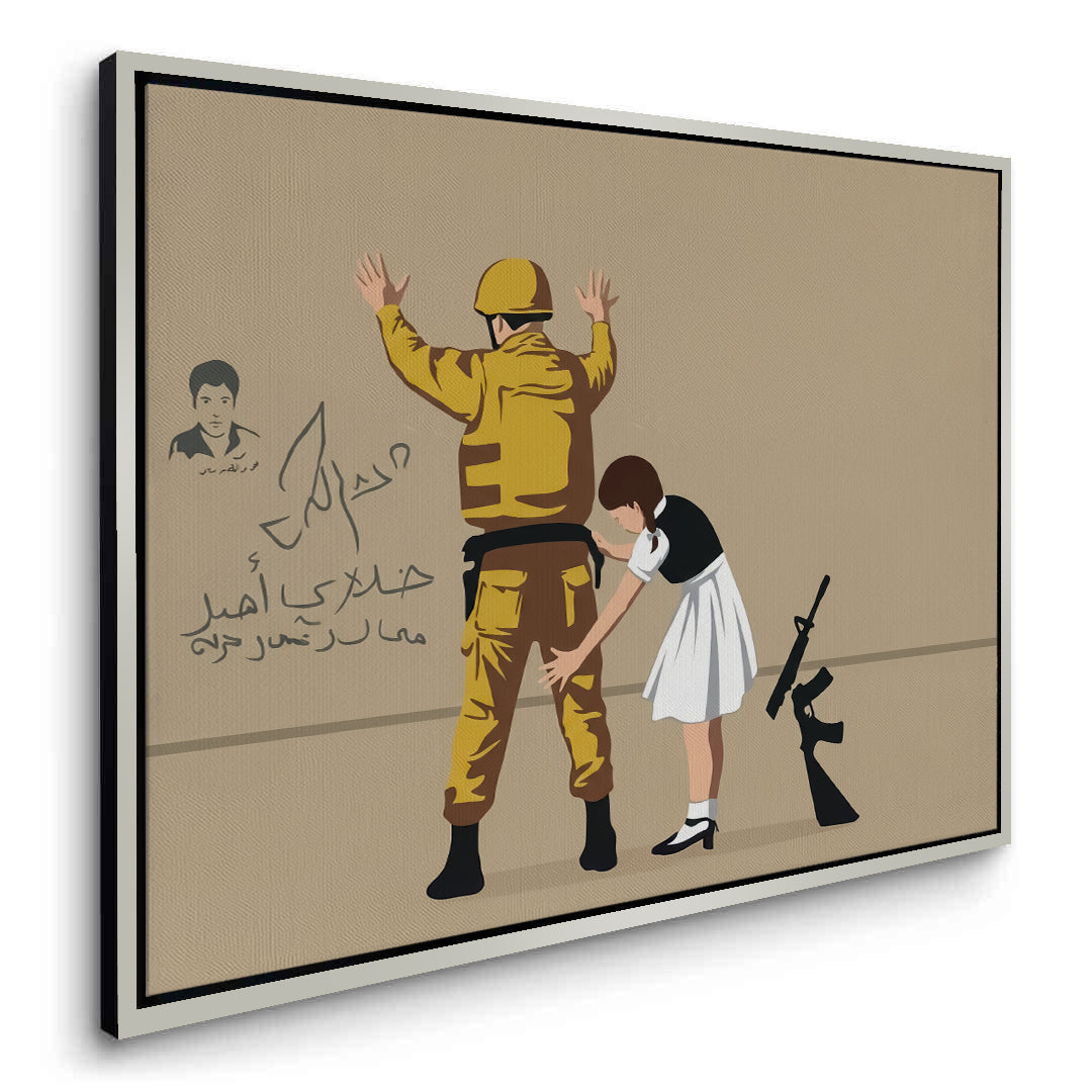 2Modern Political Satire Art - Canvas