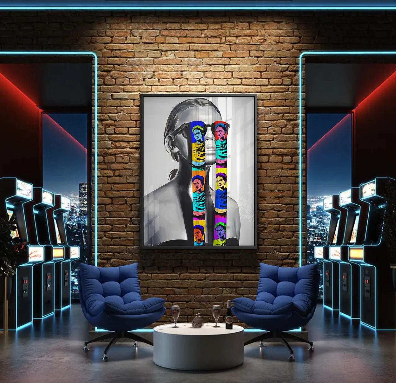 2Modern pop art - Acrylic